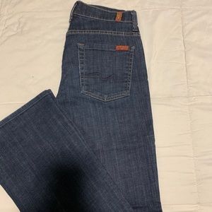 High Waisted Bootcut Jeans (7 Jeans)